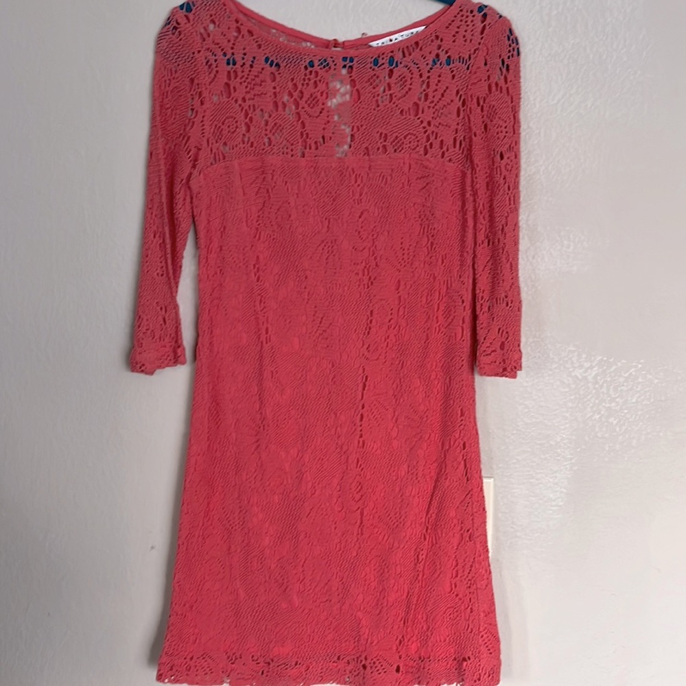 Trina Turk crocheted dress